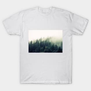Foggy Forest View T-Shirt